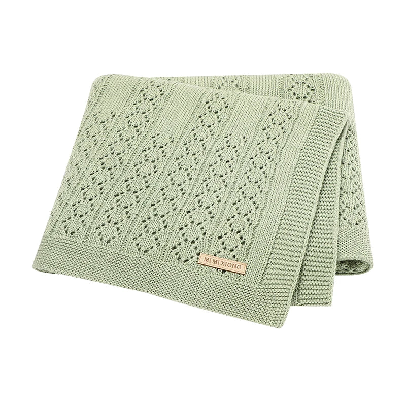 Coperta per Neonati in Cotone 100%: Morbidezza e Sicurezza per il Tuo Bambino