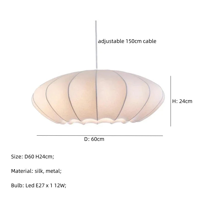 Lampada a Sospensione Nordic E27 - Eleganza e Minimalismo per la Tua Casa