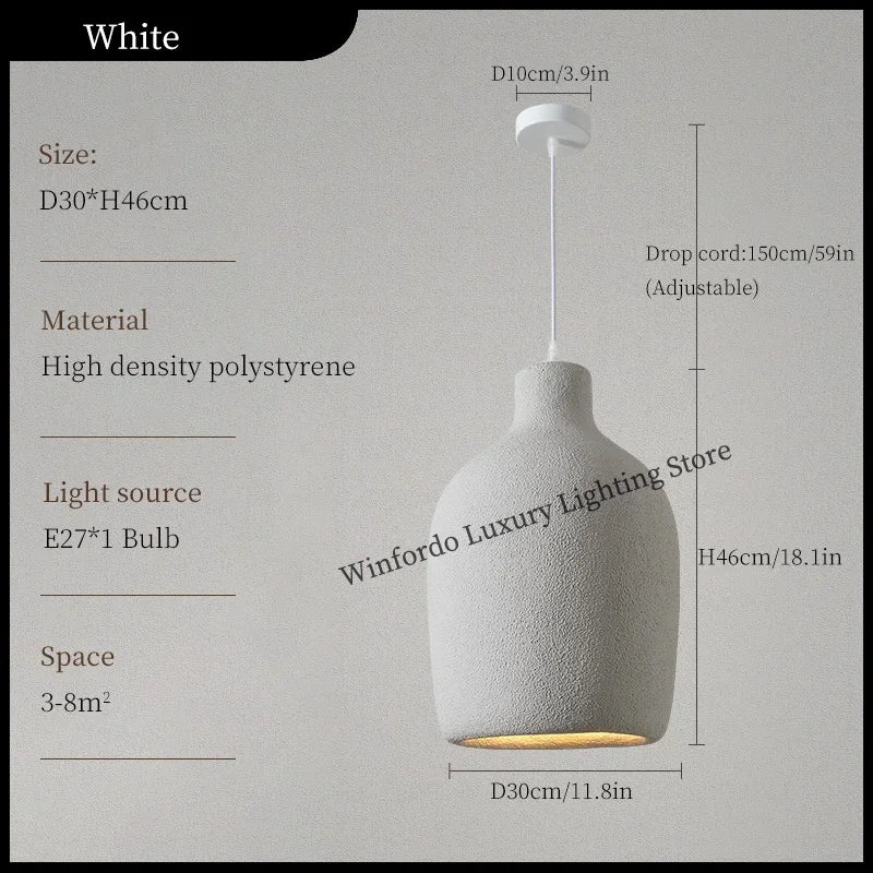 Lampada a Sospensione Wabi-Sabi 2024 – Design Artistico e Illuminazione Suggestiva