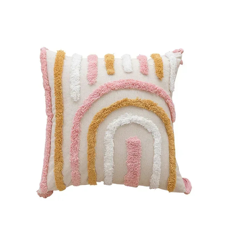Federa per Cuscino Trapuntata Rosa - Eleganza e Comfort per Ogni Ambiente