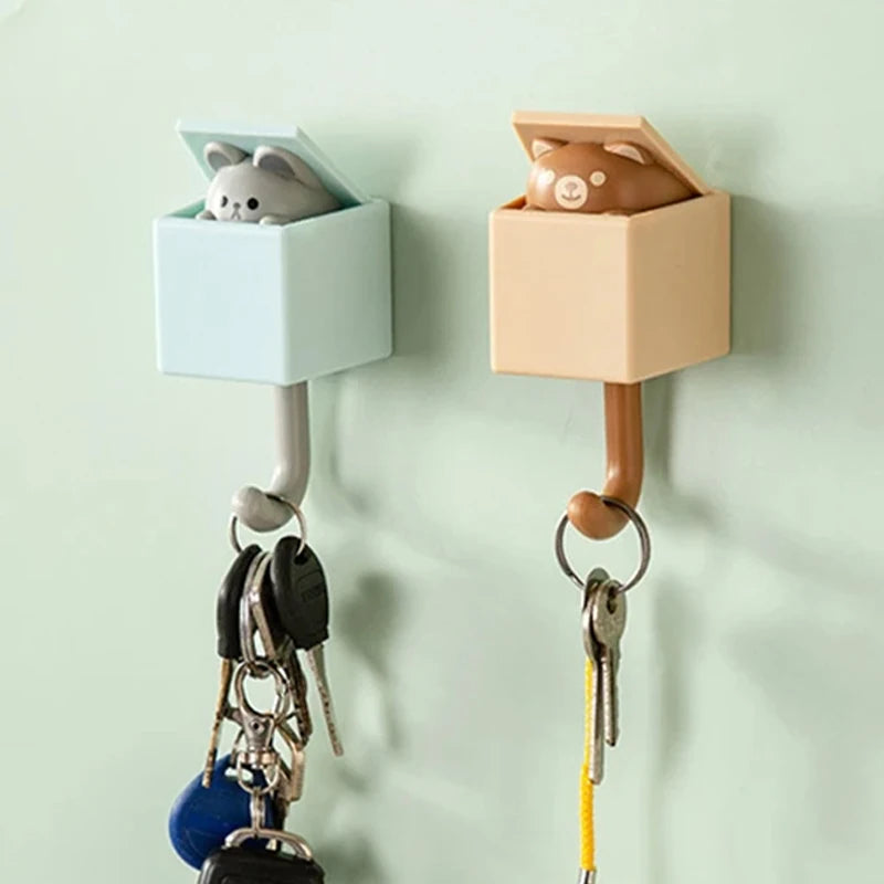 Gancio Portachiavi da Parete - Funzionalità Creativa e Design Elegante
