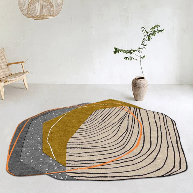 Tappeto Irregolare di Lusso - Eleganza e Comfort per Ogni Stanza
