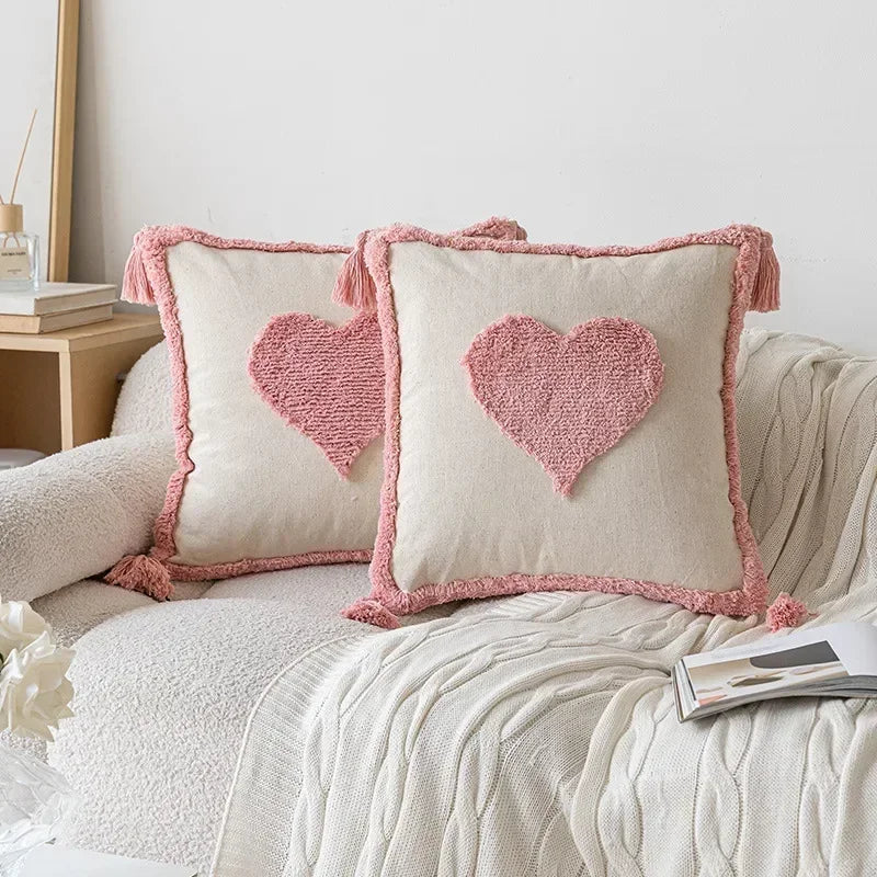 Federa per Cuscino Trapuntata Rosa - Eleganza e Comfort per Ogni Ambiente
