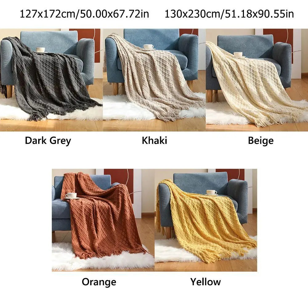 Coperta in Cotone Jacquard: Calore e Stile per la Tua Casa