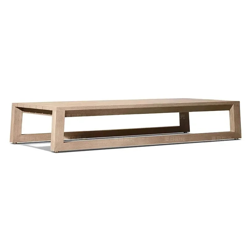 Divano da Esterno di Lusso in Teak - Eleganza e Comfort per Ogni Ambiente