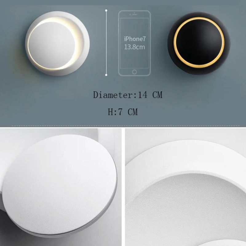 Lampada da Parete LED Girevole - Eleganza e Versatilità per Ogni Ambiente