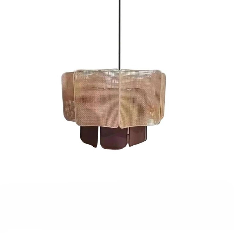 Lampadario a Sospensione in Rattan Wabi-Sabi - Eleganza Naturale per Ogni Ambiente