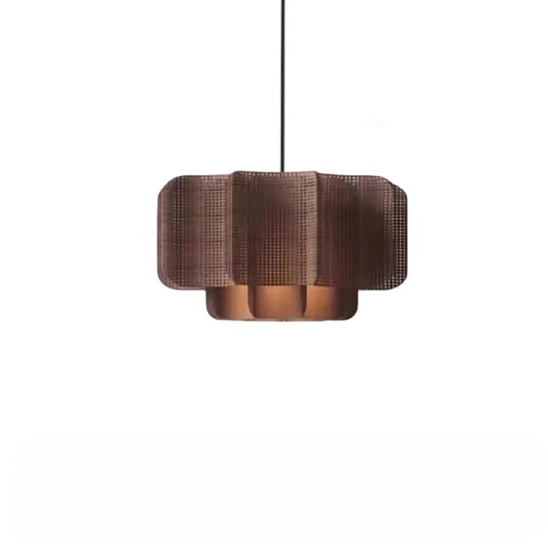 Lampadario a Sospensione in Rattan Wabi-Sabi - Eleganza Naturale per Ogni Ambiente