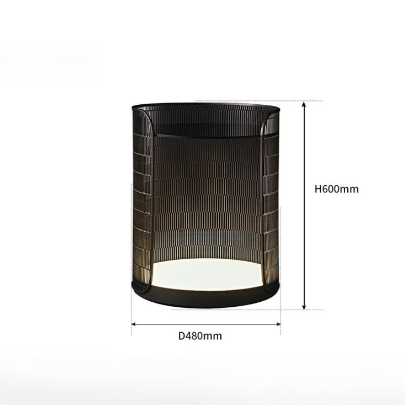 Lampada da Terra Integrata per Comodino - Design Moderno e Funzionale per Camera da Letto e Soggiorno