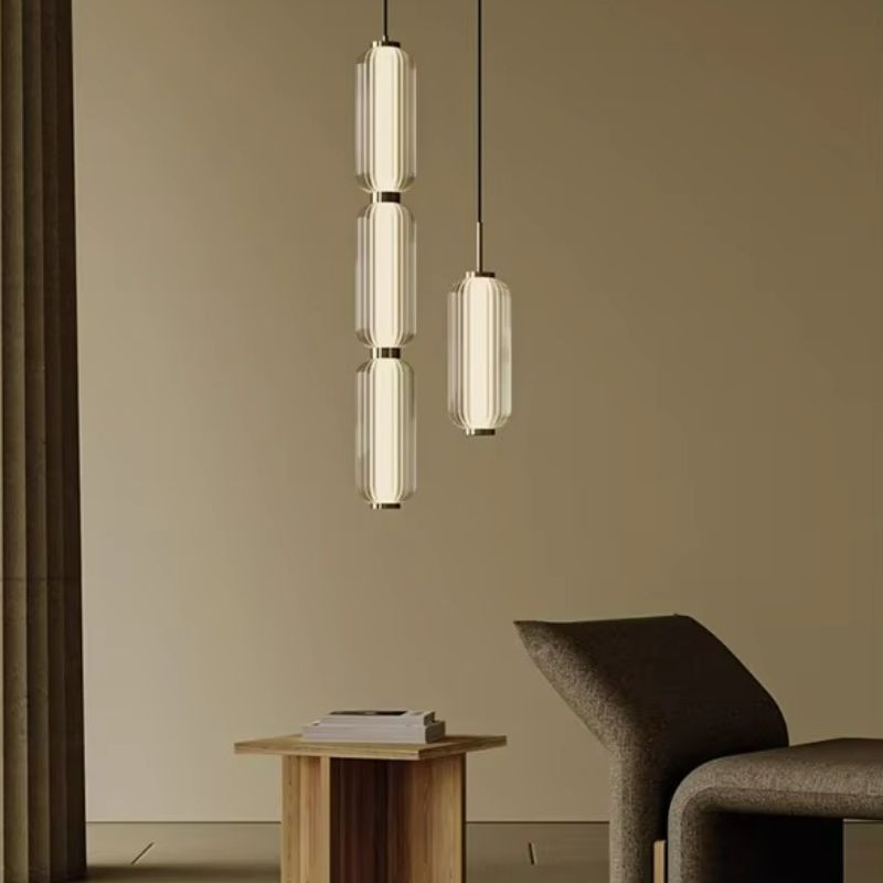 Lampadario da Soggiorno di Lusso - Design Americano con Combinazione di Scale