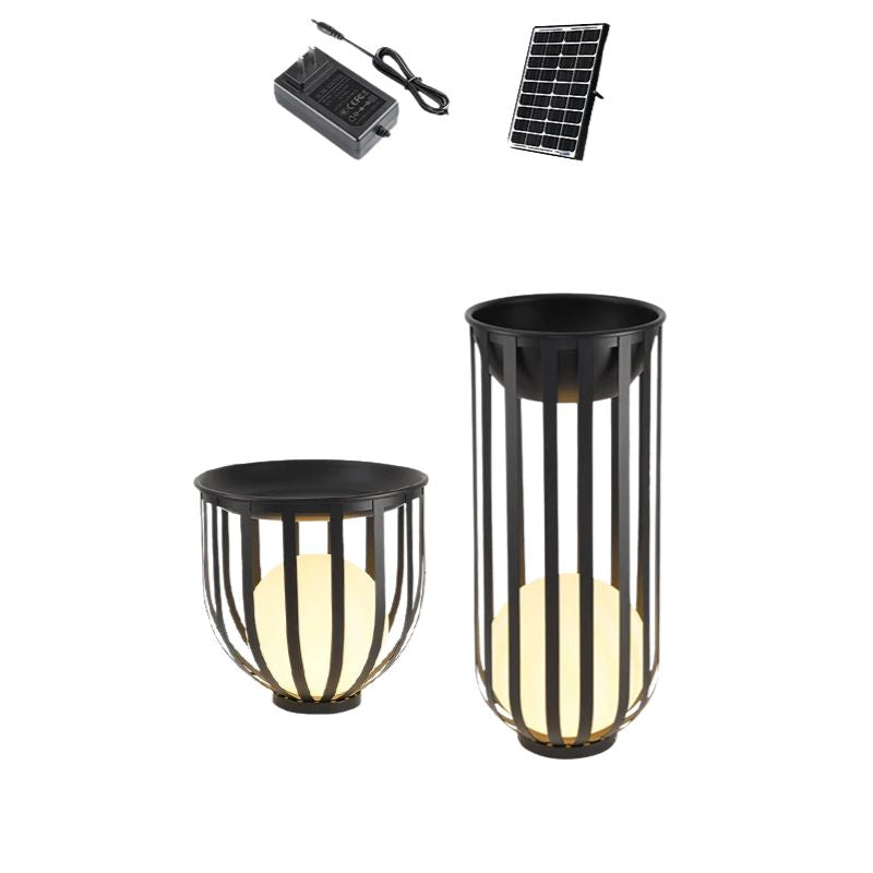 Lampada Solare Moderna per Cortile - Eleganza e Luminosità per Spazi Esterni