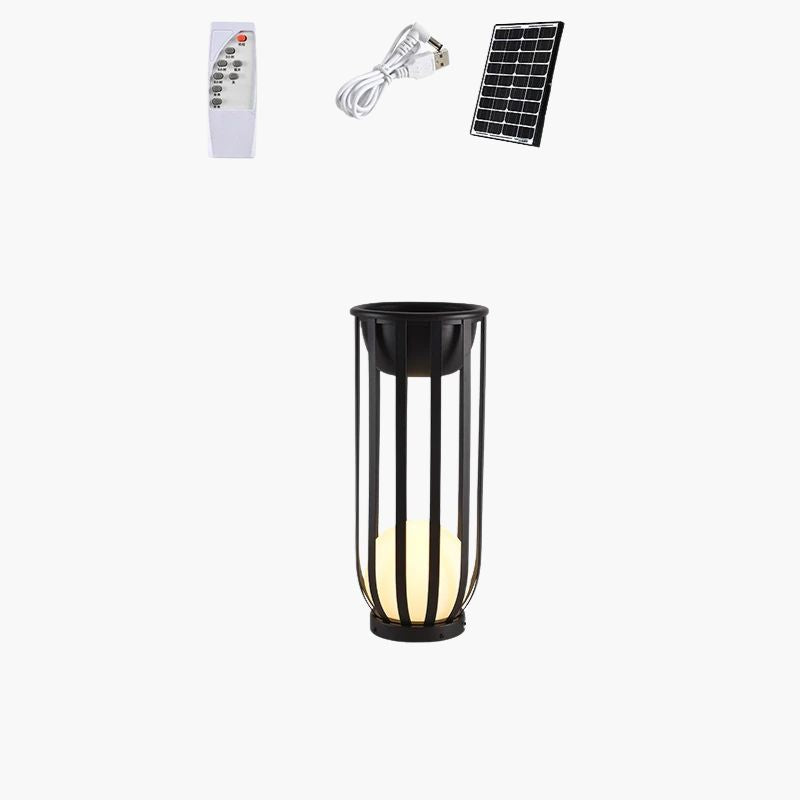 Lampada Solare Moderna per Cortile - Eleganza e Luminosità per Spazi Esterni