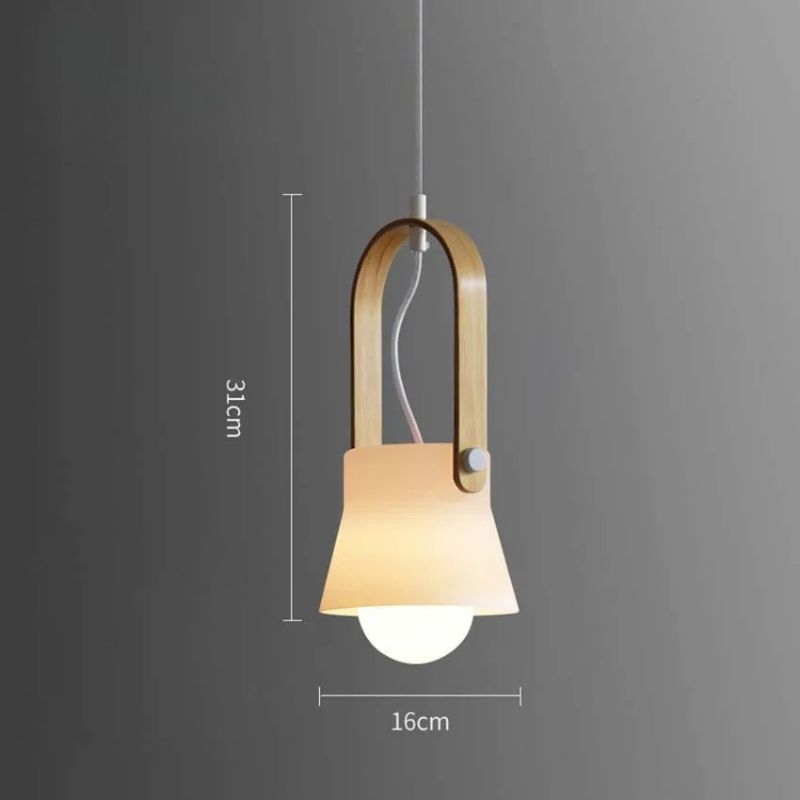 Eleganza Contemporanea con Lampada a Sospensione Creativa