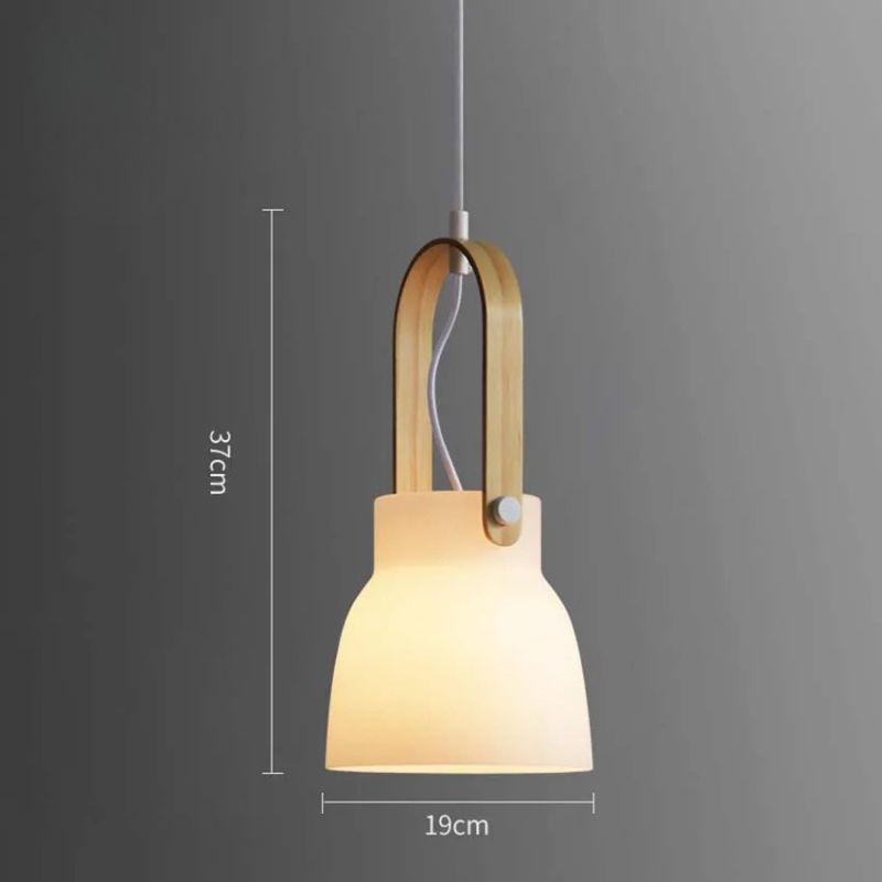 Eleganza Contemporanea con Lampada a Sospensione Creativa