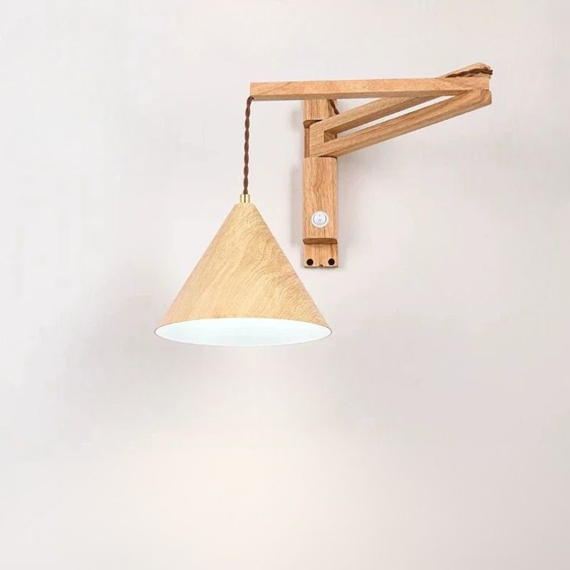 Raffinata Semplicità con una Lampada da Parete Telescopica