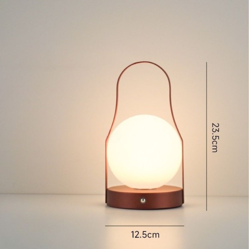 Eleganza Portatile con Lampada da Tavolo LED Ricaricabile