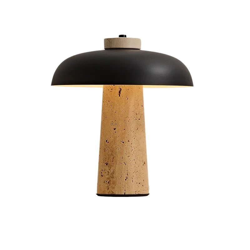 Modernità Creativa con Lampada da Comodino in Pietra