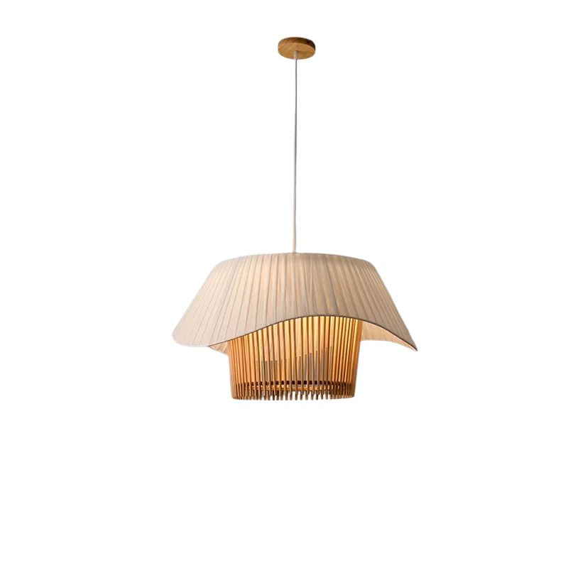Raffinatezza Naturale con Lampadario Giapponese in Stile Nordico
