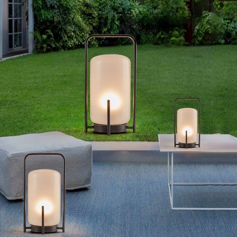 Lampada da Giardino Solare Portatile - Atmosfera Elegante per Esterni