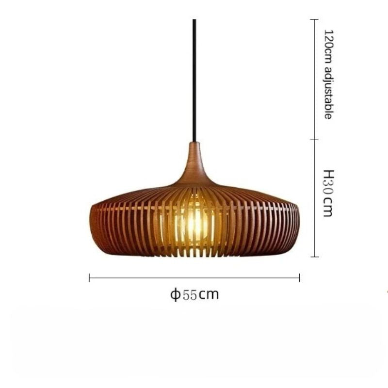 Lampada a Sospensione Clava Dine Log – Design Naturale e Atmosfera Accogliente