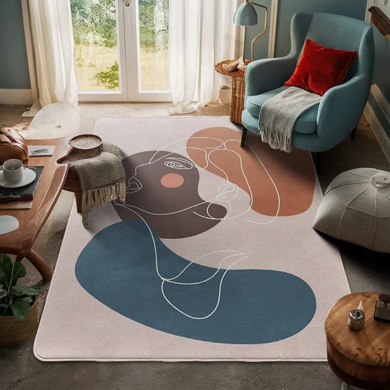 Tappetino Geometrico Morandi - Eleganza e Raffinatezza per Ogni Ambiente