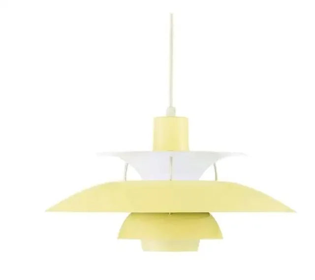 Fascino Danese con Lampadario a Sospensione Colorato