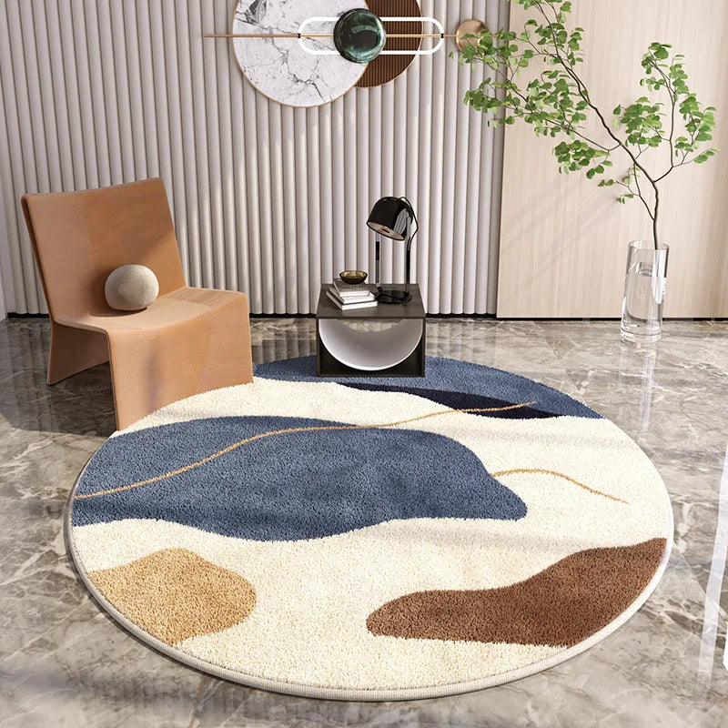 Tappeto Rotondo di Lusso - Eleganza e Comfort per Ogni Stanza