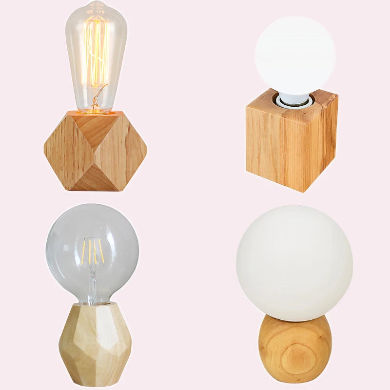Fascino Retrò con Lampada da Tavolo Poliedro