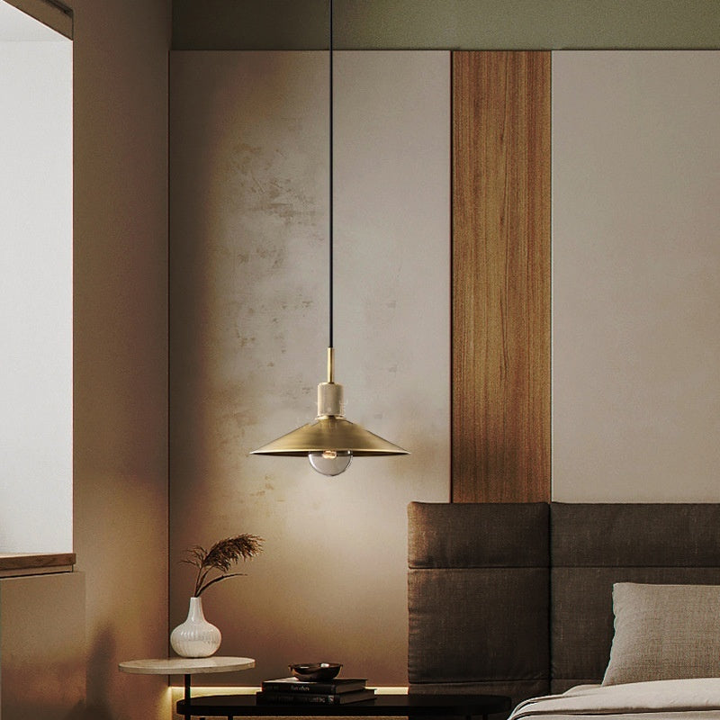 Vintage Industrial - Lampadario in Rame per Atmosfere Retrò