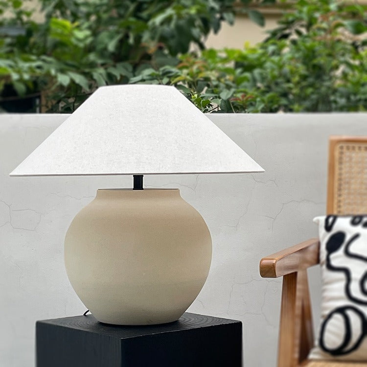 Lampada da Comodino in Stile Retro - Eleganza Giapponese per Camera e Studio