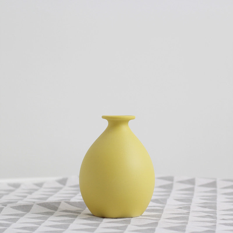 Eleganza Creativa con Vaso in Ceramica Nordico