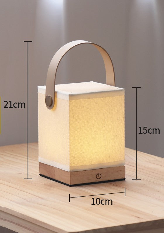 Illuminazione Portatile con Lampada da Comodino Ricaricabile