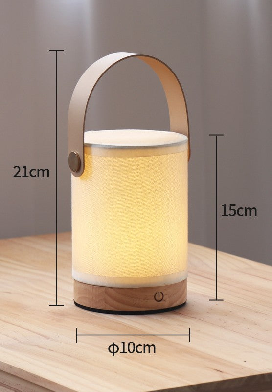 Illuminazione Portatile con Lampada da Comodino Ricaricabile