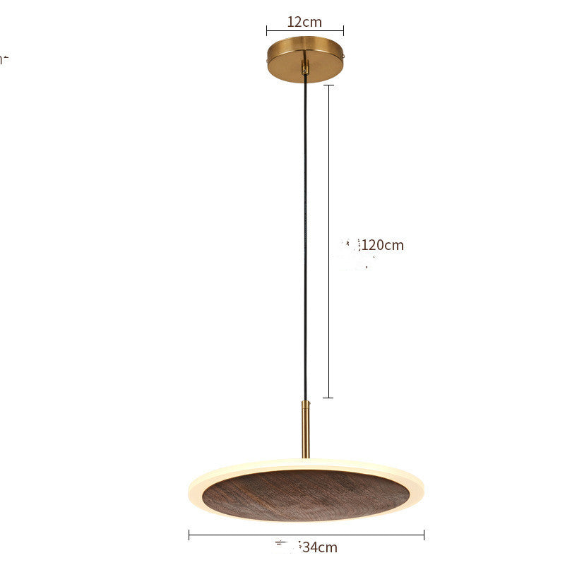 "Illuminazione Sospesa Giapponese: Lampade a Disco Volante dal Design Semplice e Moderno"