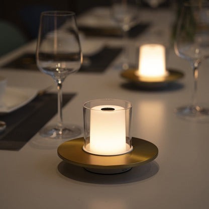 Lampada da Notte Dimmerabile con Sensore a Infrarossi - Atmosfera Romantica a Lume di Candela