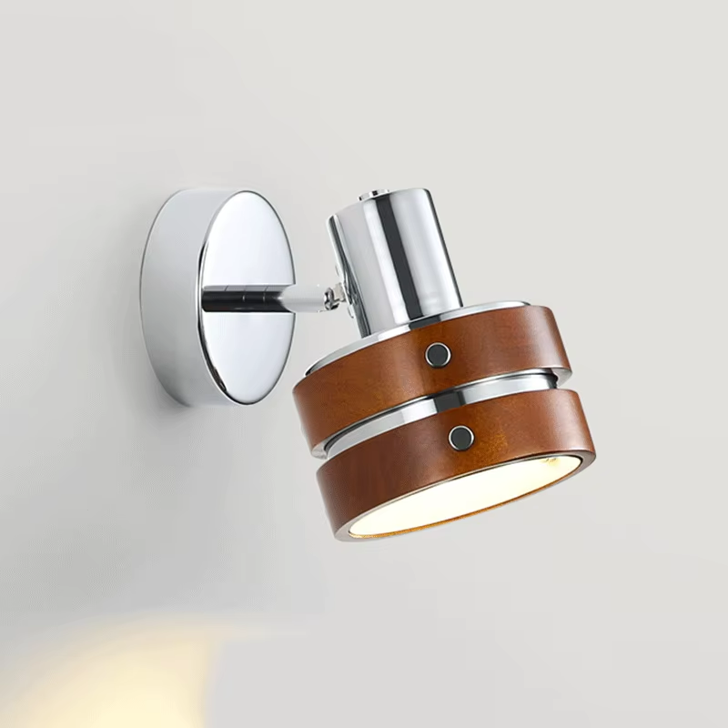 Lampada da Parete in Argento Elettrolitico - Eleganza e Stile Nordico per Ogni Ambiente