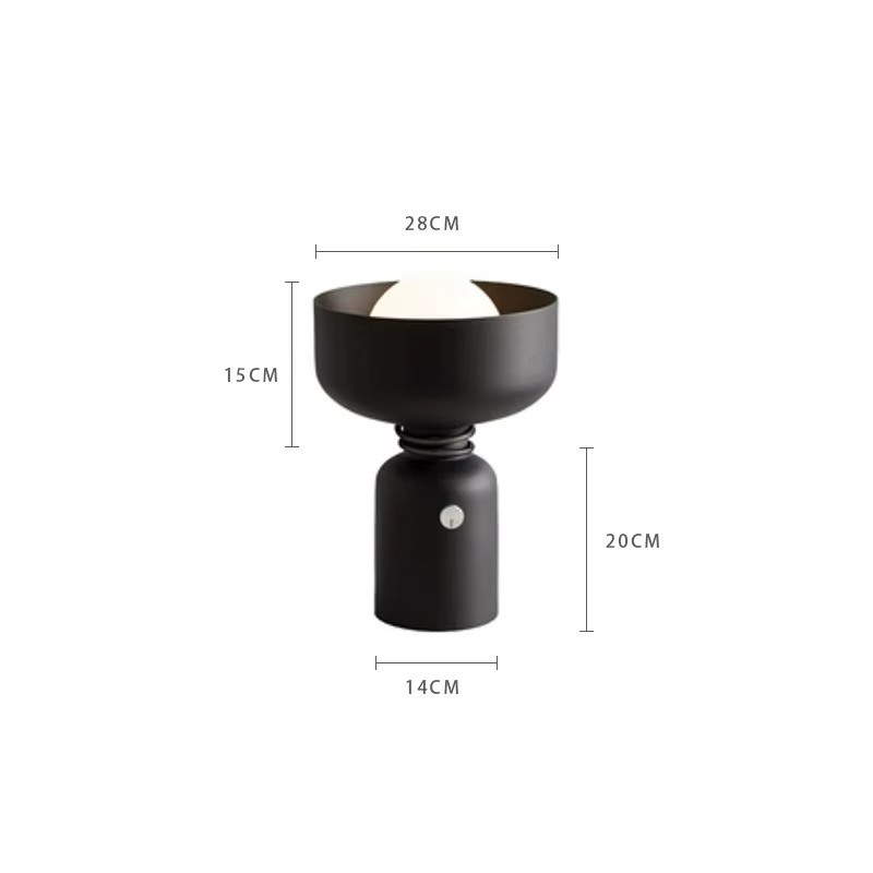 Lampada da Comodino Moderna - Eleganza Minimalista per la Tua Casa