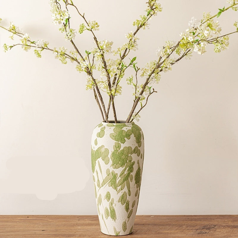Vaso Ceramica Wabi-Sabi per Fiori Secchi - Eleganza Imperfetta per la Tua Casa