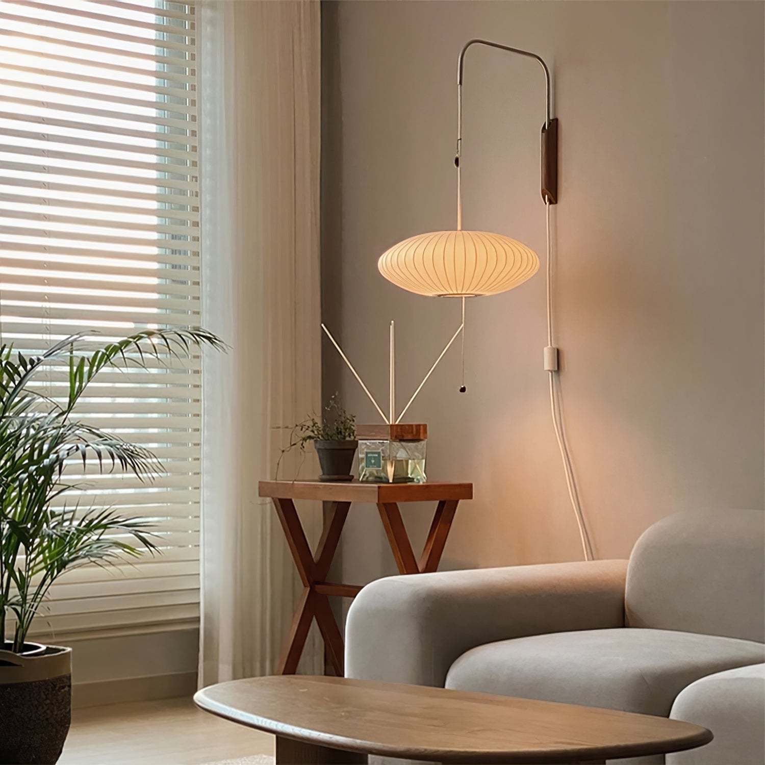 Applique in Stile Nordico con Effetto Seta - Eleganza Creativa per Studio e Camera da Letto