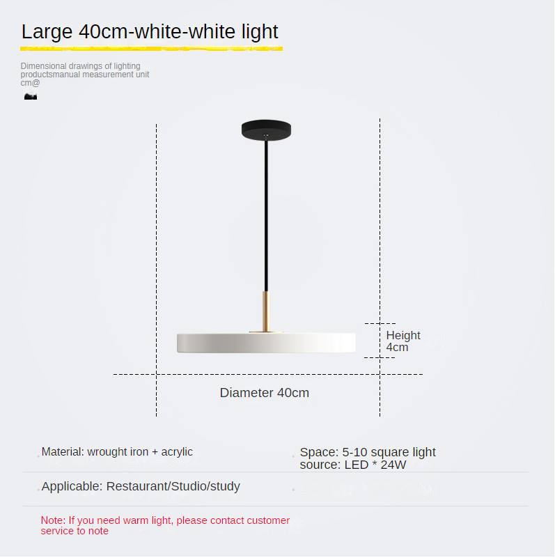 "Il Fascino Nordico Illumina la Tua Casa: Lampadario a Forma di Disco Volante"