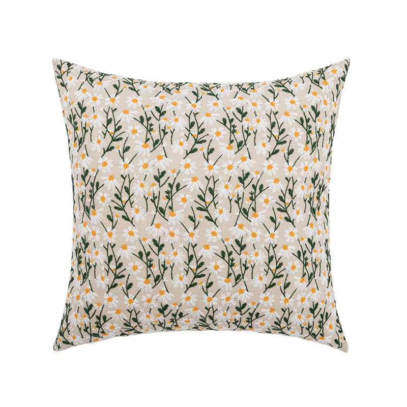 Nordic Embroidered Throw Pillow Cushion for Sofa