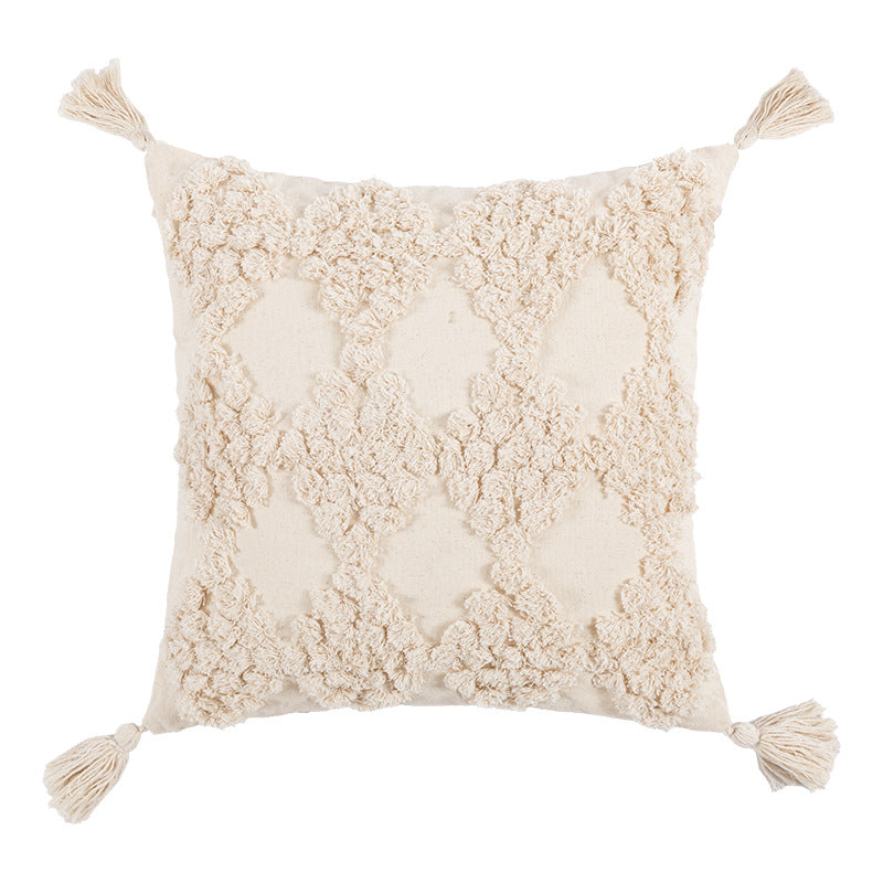 Nordic Embroidered Throw Pillow Cushion for Sofa
