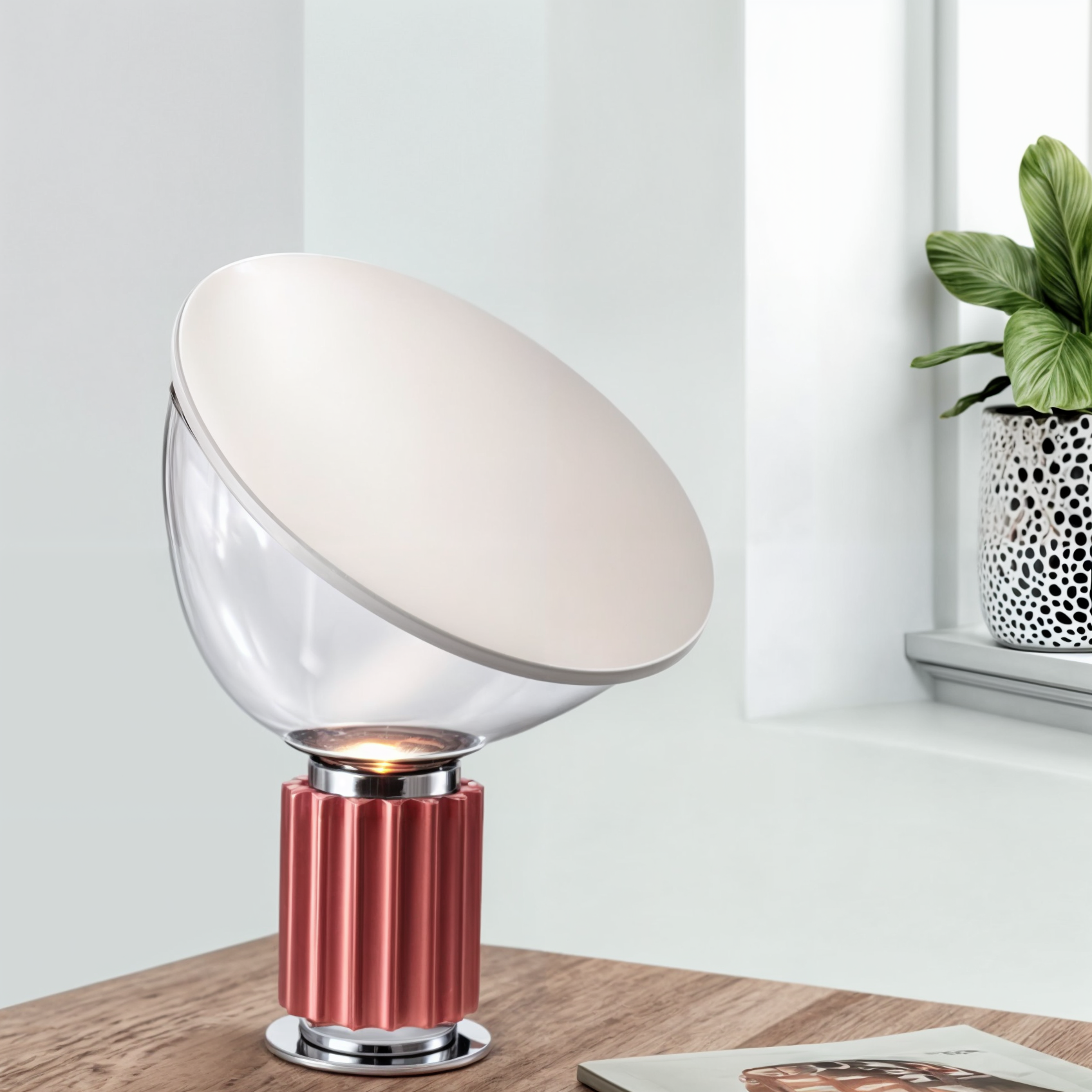 Eleganza Moderna con Lampada da Tavolo Radar
