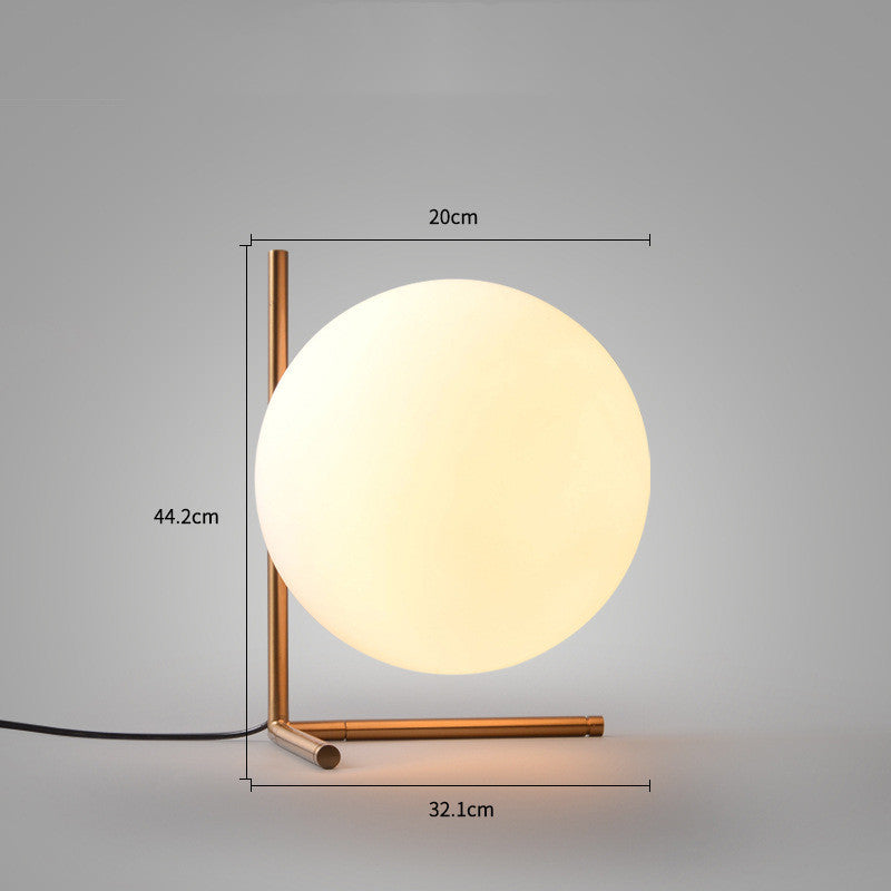 Luce Verticale Nordica - Lampada da Comodino Moderna